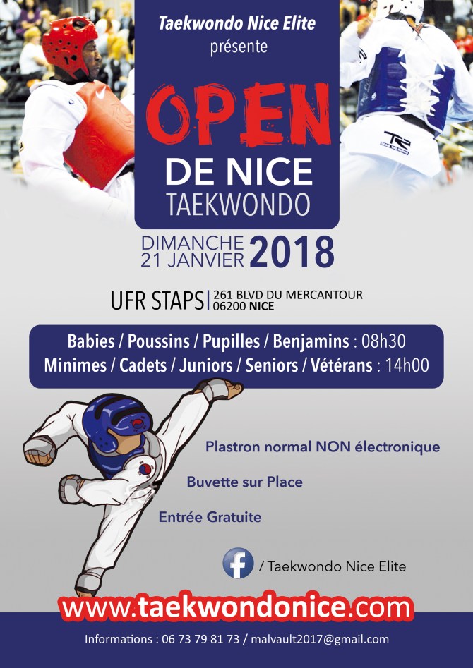 Affiche Open Nice 2018