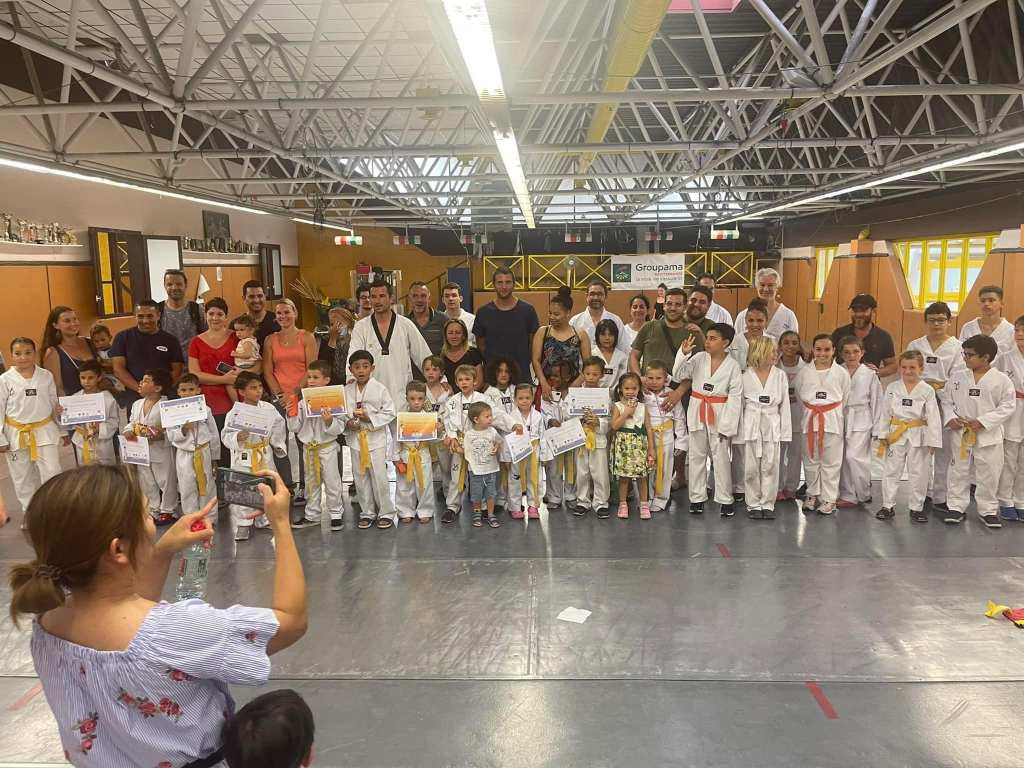 PASSAGE DE GRADE TAEKWONDO GORBIO:/MENTON/NICE/CANNES/LE CANNET