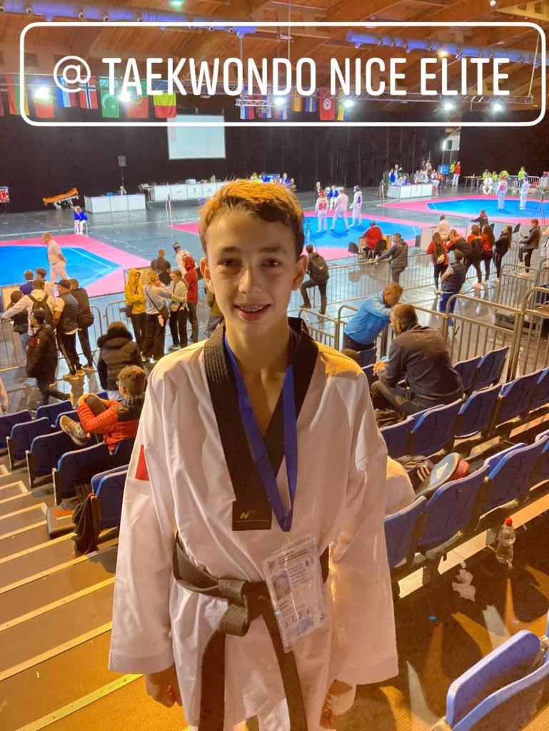 BAPTISTE BONNA TAEKWONDO NICE ELITE