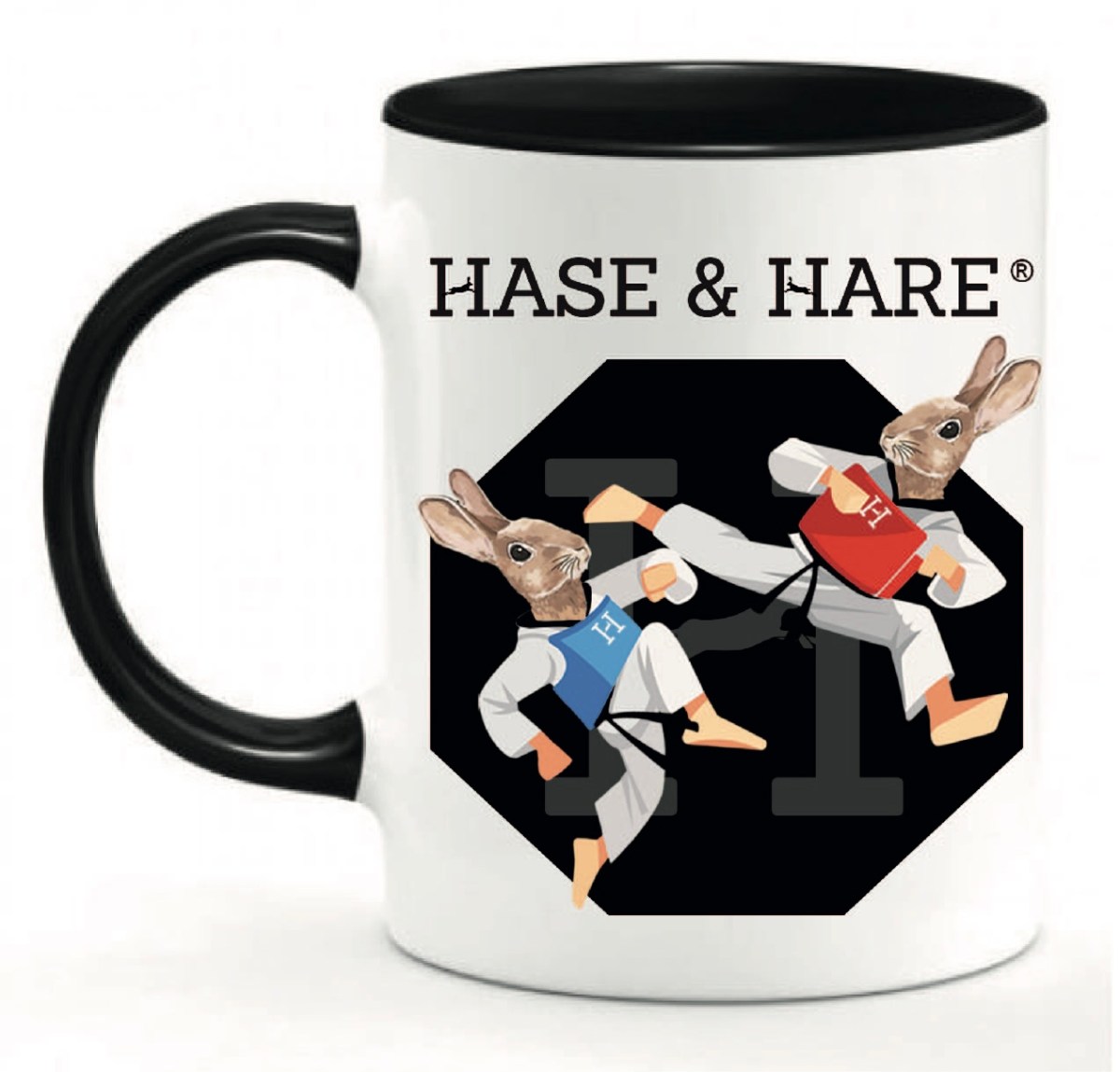 Mug, Tasse Taekwondo Hase & Hare